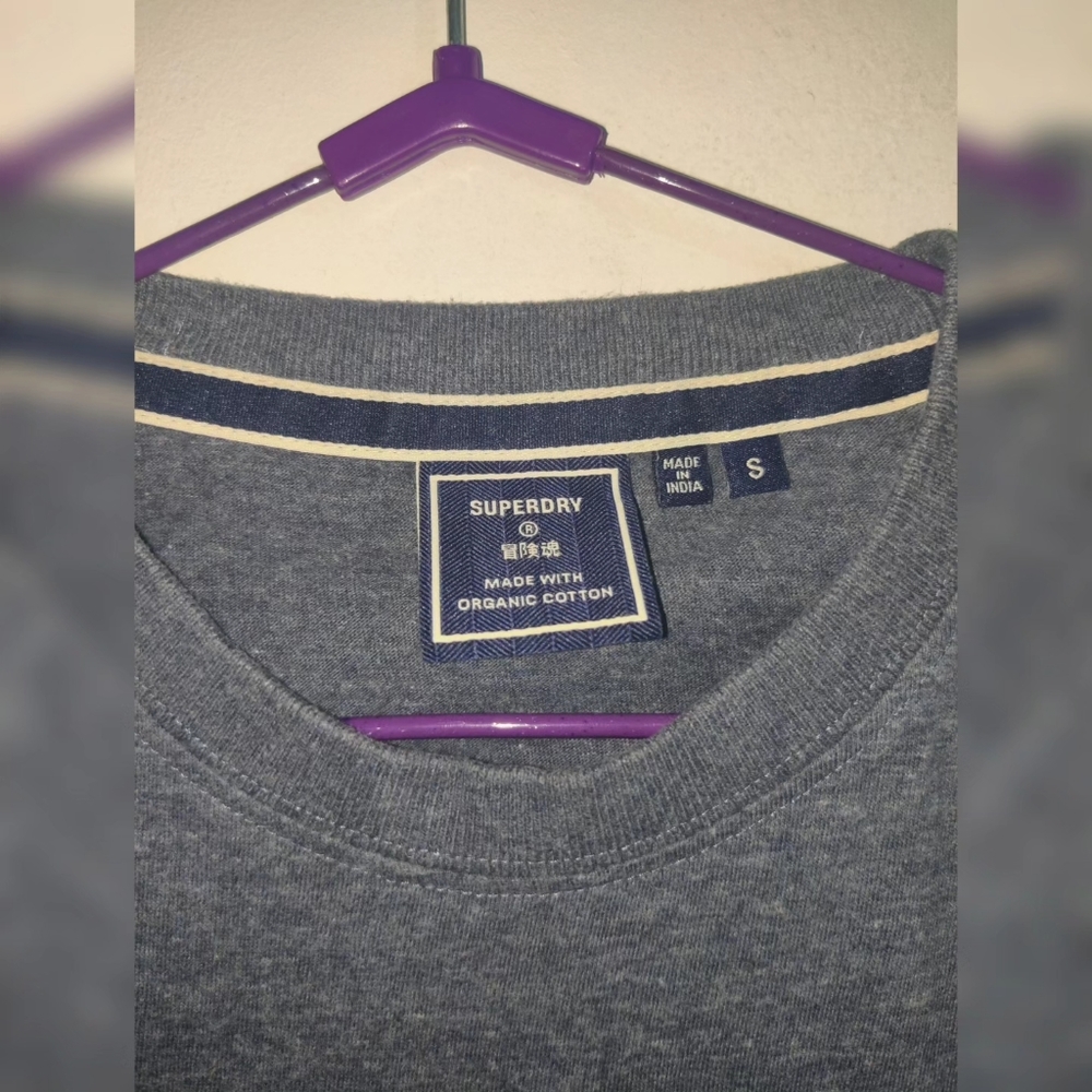 SUPERDRY® Vintage Logo Emb Tee 100% Authentic - Picture 3 of 4